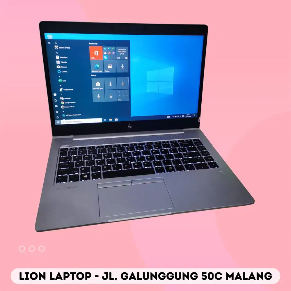 FUll Aluminium Body Core i7 gen 8 8/256 HP Elitebook 840 G6 [28|04]