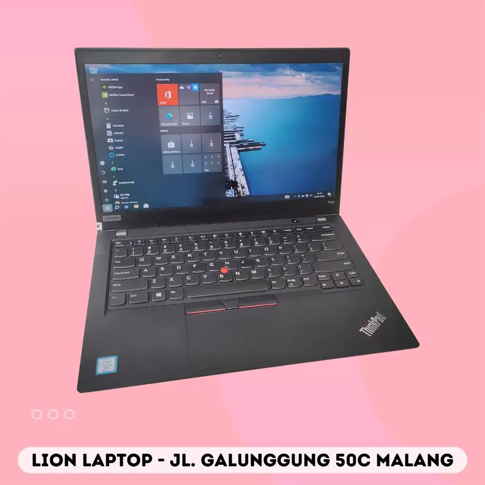 Double VGA NVIDIA Core i5 8/256 Slim Lenovo Thinkpad T490 [28|04]