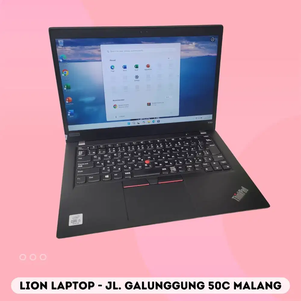i5 GEN 10 Murah RAM 8GB Lenovo Thinkpad X390 [28|04]