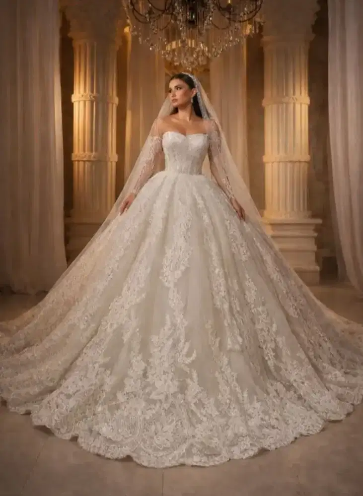 Gaun pengantin jahit modiz