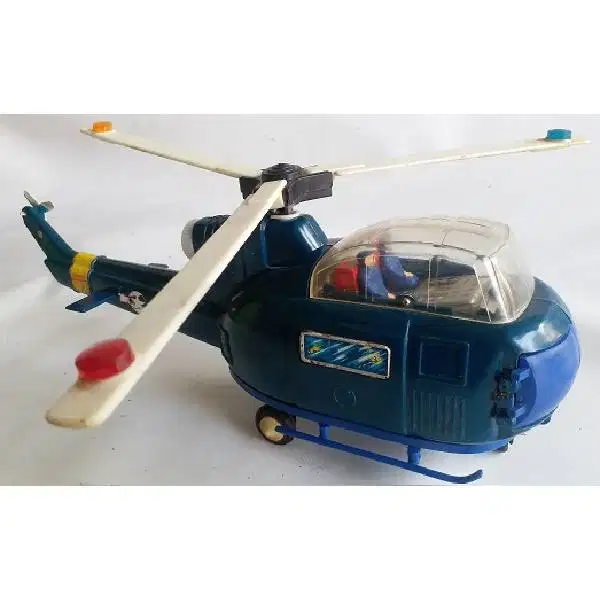 Original Vintage war helicopter Classic toys era 70 an
