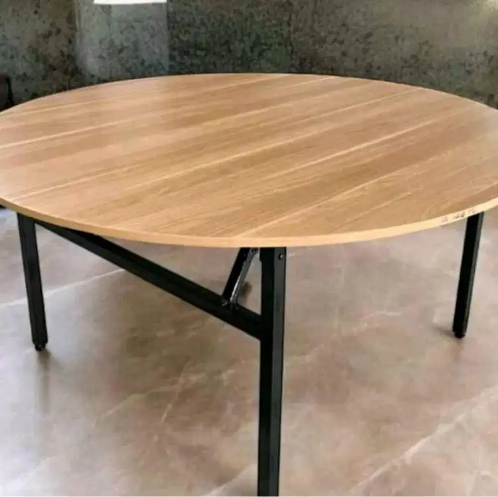 Meja bulat event/ meja ibm bulat