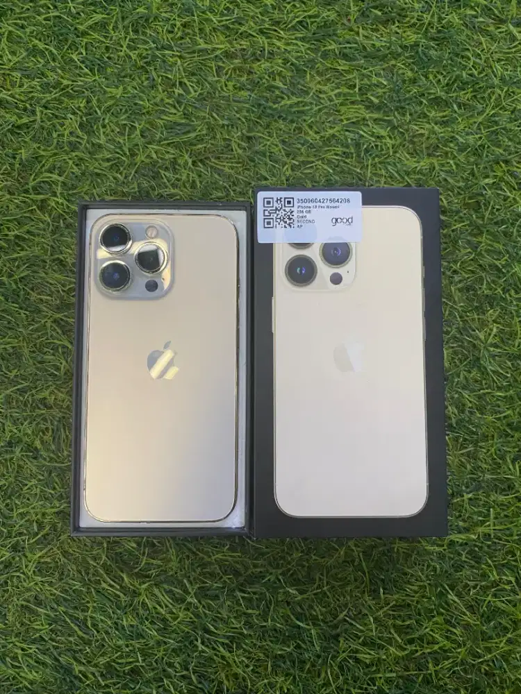 iPhone 13 Pro Gold 256 GB Resmi