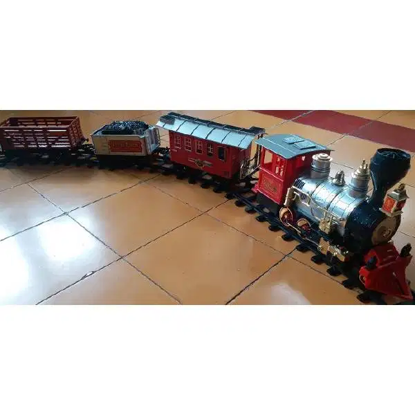 Unique Vintage Train set Tin Toys era 70's THE CLASSIC RAIL
