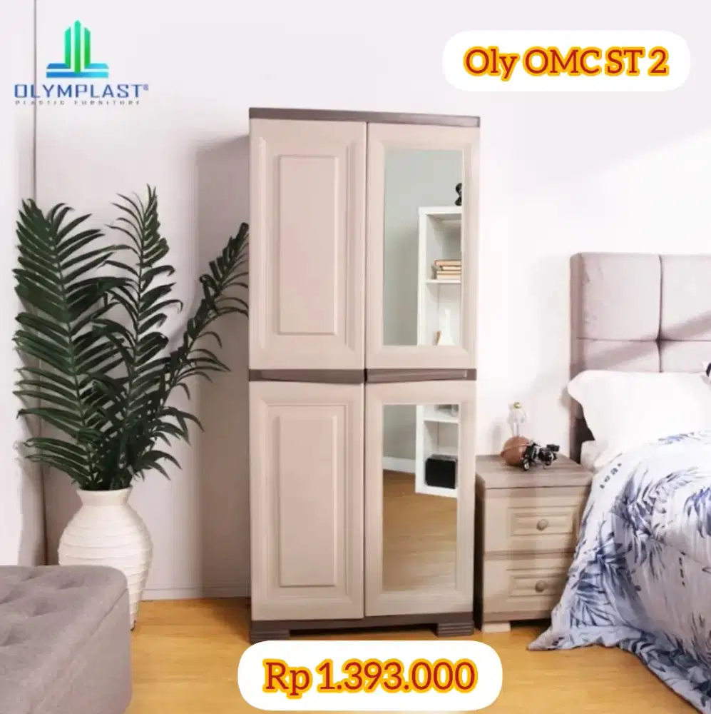 Lemari Plastik Olymplast OMC Series Murah Jogja (Ars)