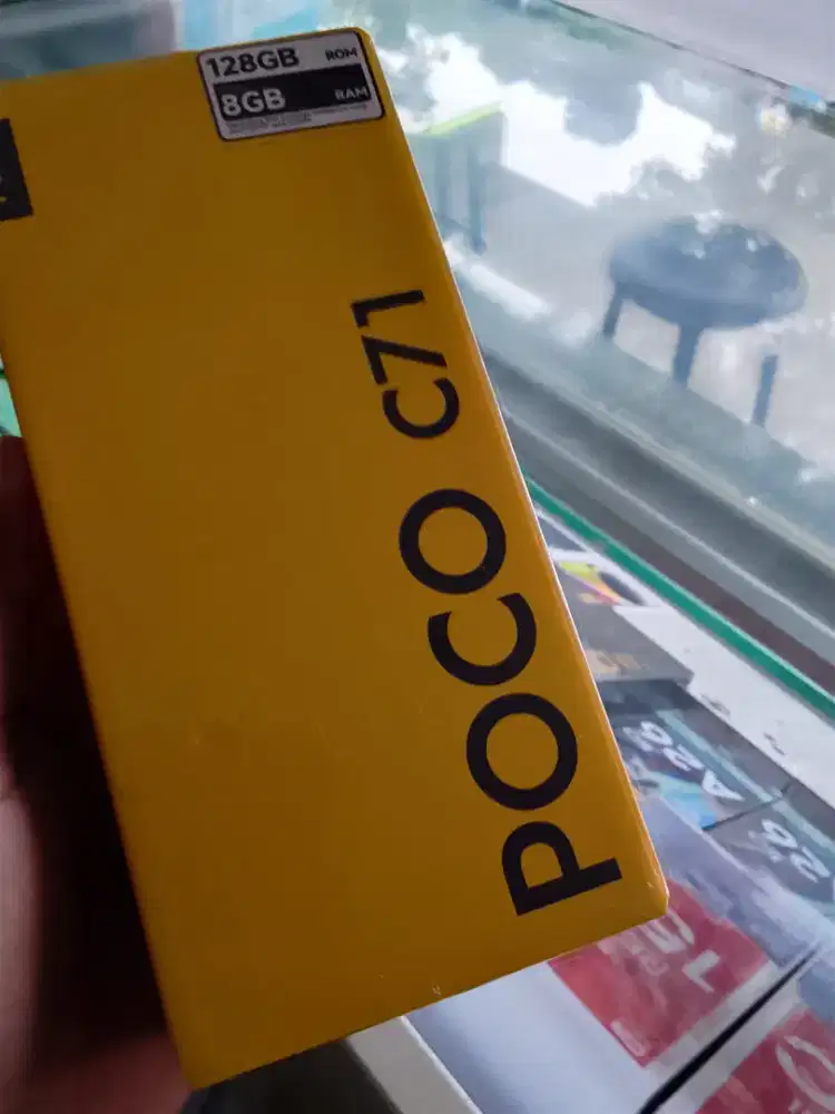 New Poco c71 ram4/128 garansi resmi 1 tahun
