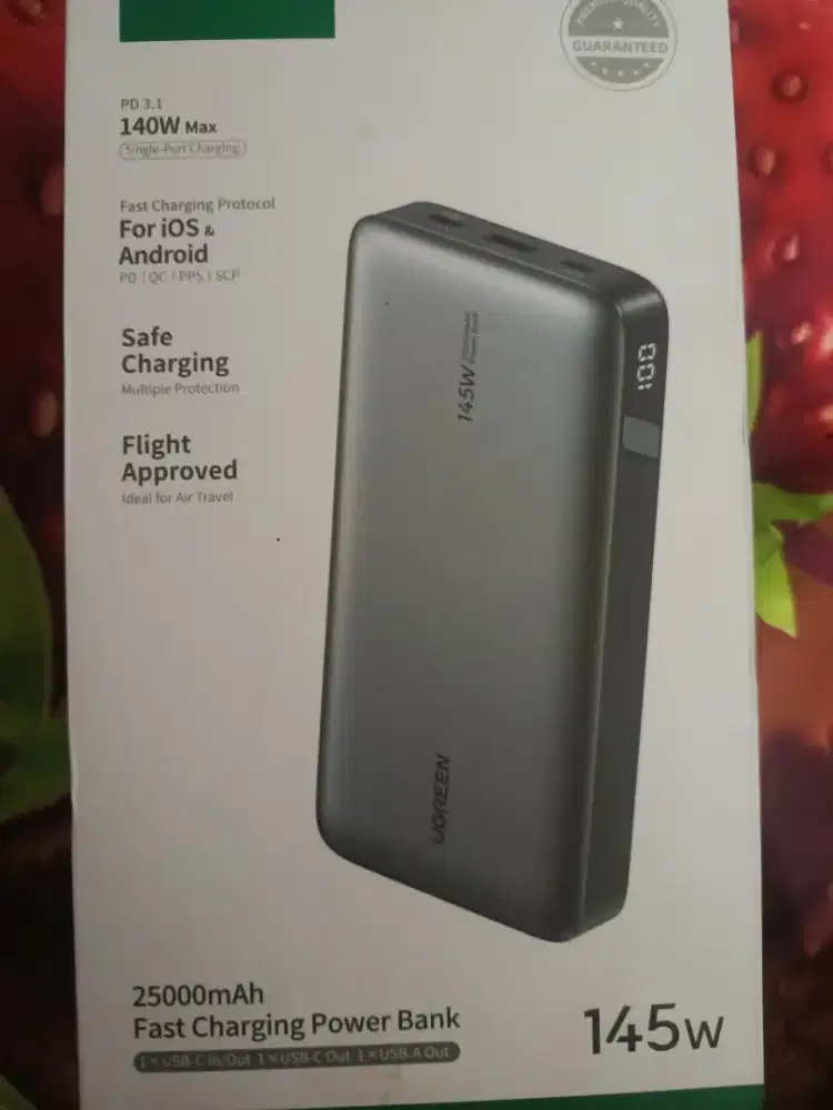 Jual powerbank 25000 mAh 140W