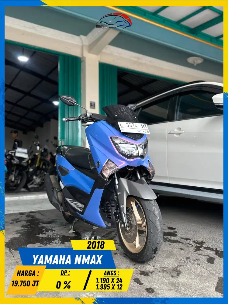 YAMAHA NMAX 2018 PLAT L READY MASZEHH HIKMAH MOTOR KEPUH