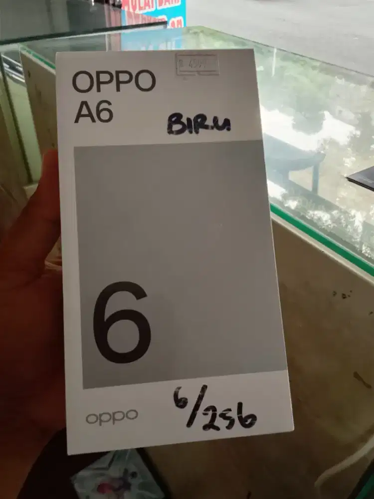 New Oppo a6 ram6/256 garansi resmi 1 tahun