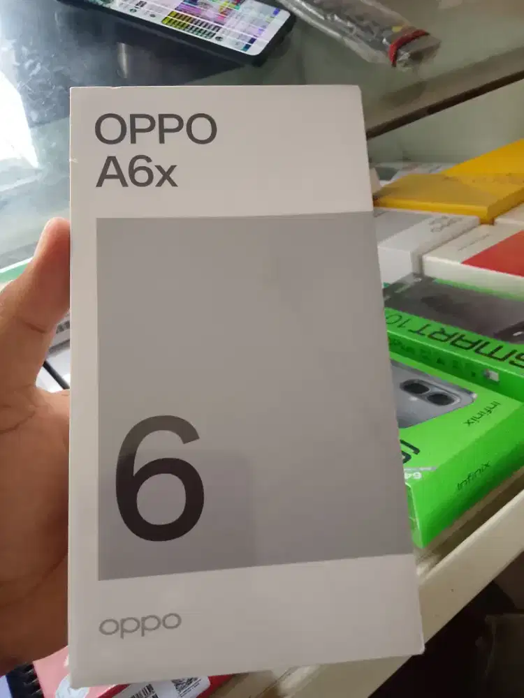 New Oppo a6x ram4/128 garansi resmi 1 tahun