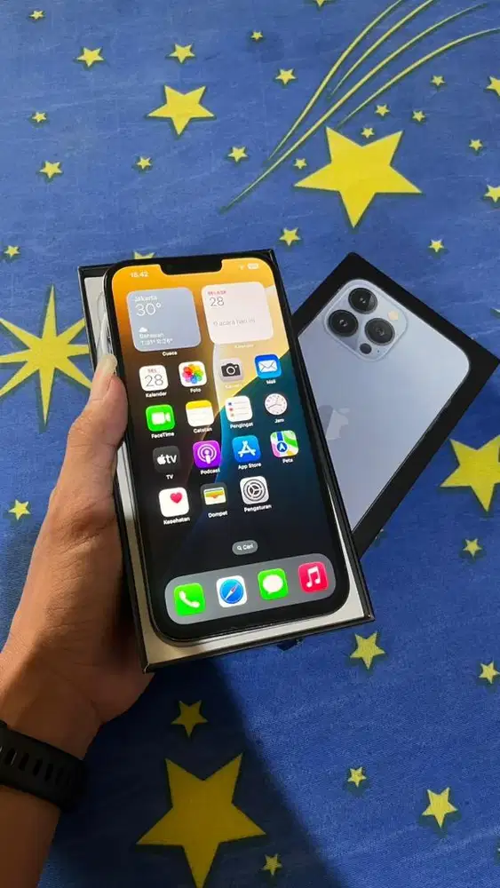 IPHONE 13 PROMAX 256GB RESMI IBOX