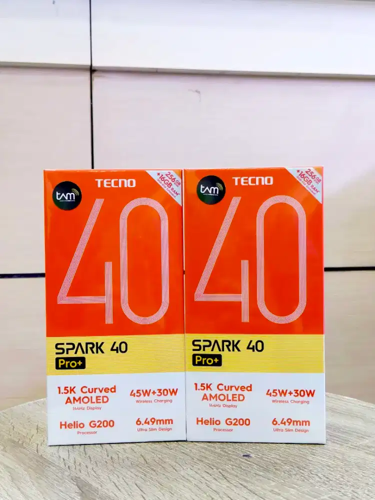 New Tecno Spark 40 Pro+