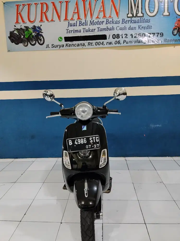 JUAL PIAGGIO LX INJECTION 150CC 2011 SUPER MULUS