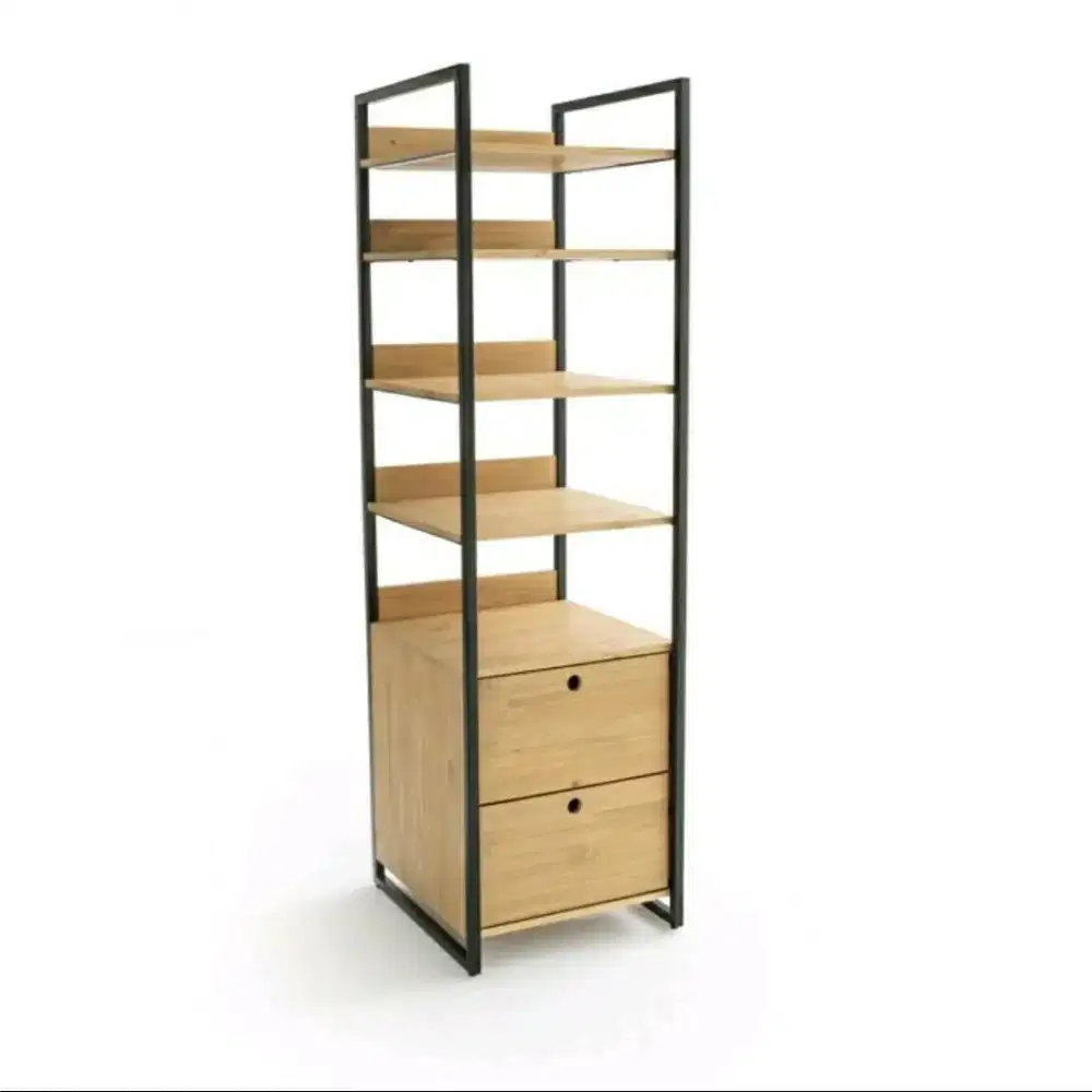 wardrobe pakaian rak buku pajangan boneka