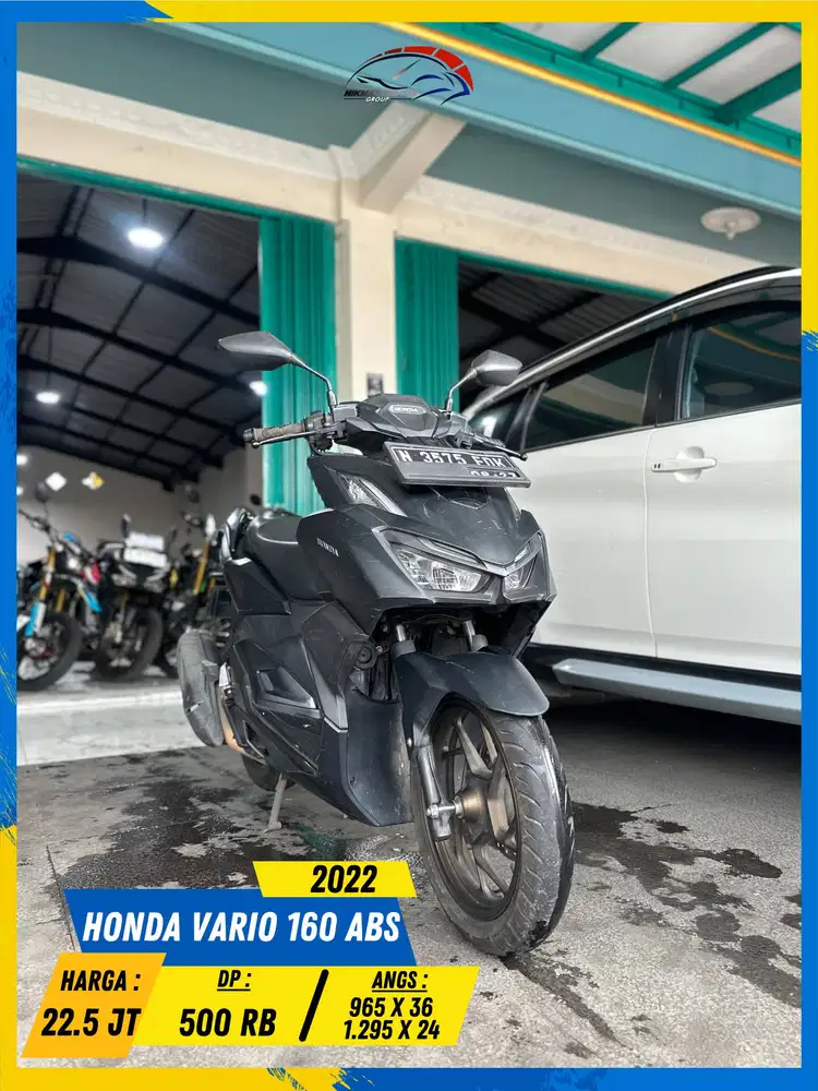 HONDA VARIO 160 ABS 2022 MESIN AMAN POLL MASZEHH HIKMAH MOTOR KEPUH