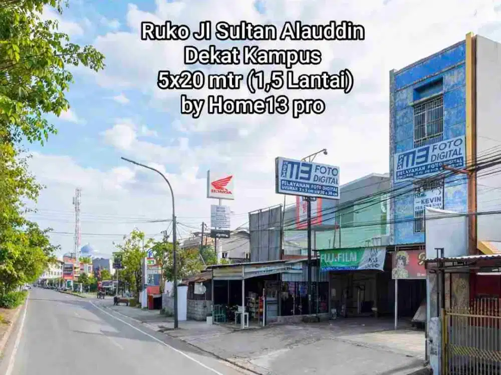 Ruko Murah jl Sultan Alauddin Makassar