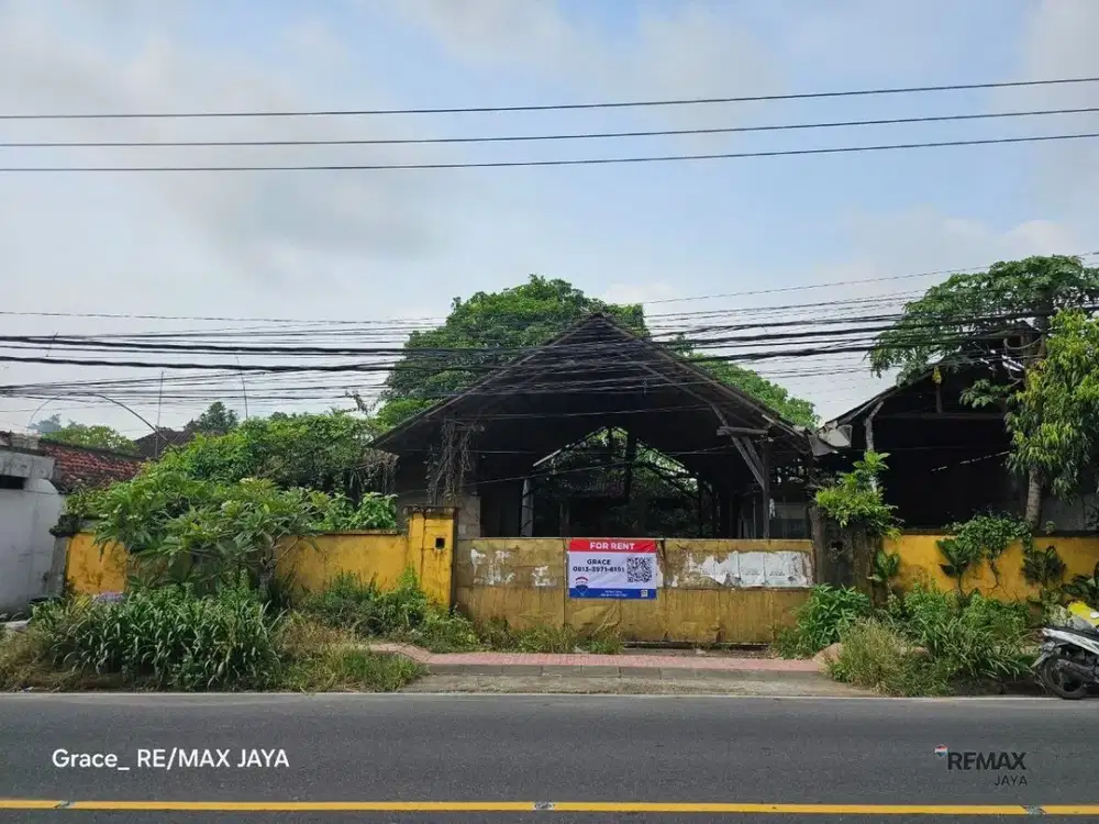 Tanah 7,2 Are di Pinggir Jalan Utama Disewakan, di Gianyar Area