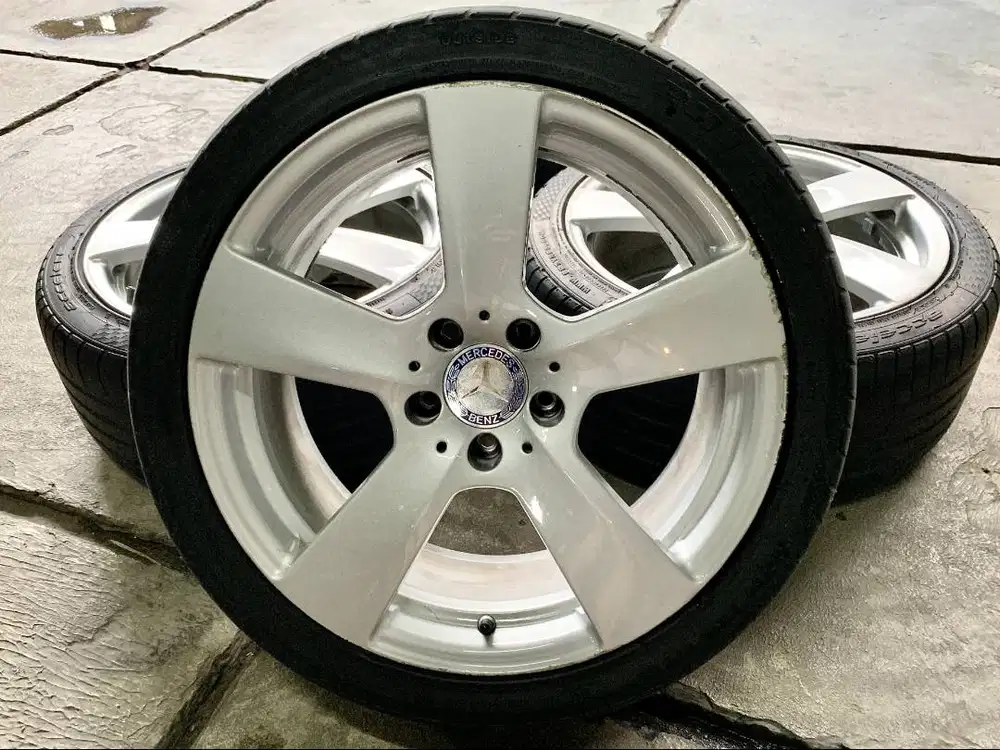 Velg OEM Mercedes Benz E Class W212, R-18, Lebar 8.5 - 9, PCD 5x112