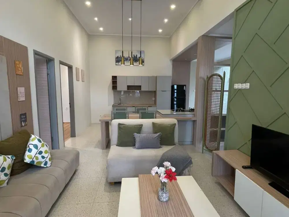 RUMAH CANTIK! KBP Jingganagara Full Furnished Posisi Hook Siap Huni Tinggal Bawa Koper