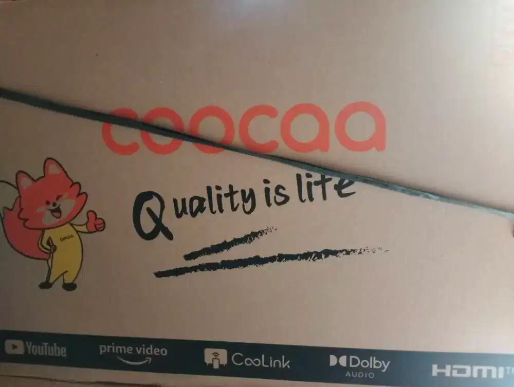Smart tv coocaa 32in S3U new