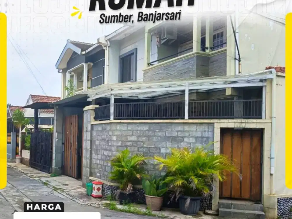 Rumah 3kamar Siap huni Akses mobil Simpangan di Sumber Banjarsari Solo