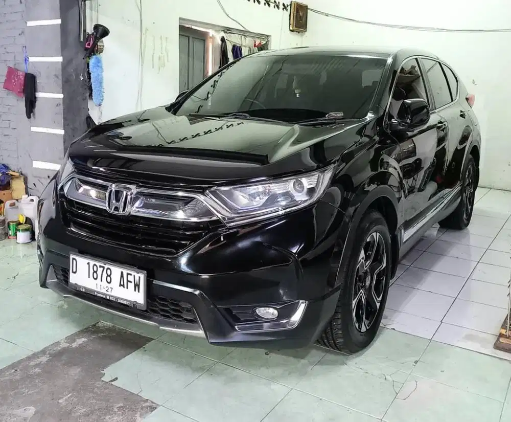 Honda CRV TURBO 1.5 AT 2017 LowKM 75rb RECORD HONDA BANDUNG
