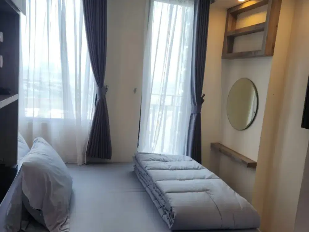 Disewakan Apartemen Osaka Riverview Tipe Studio 14,5m2 Fully Furnish Mewah PIK2, Jakarta Utara