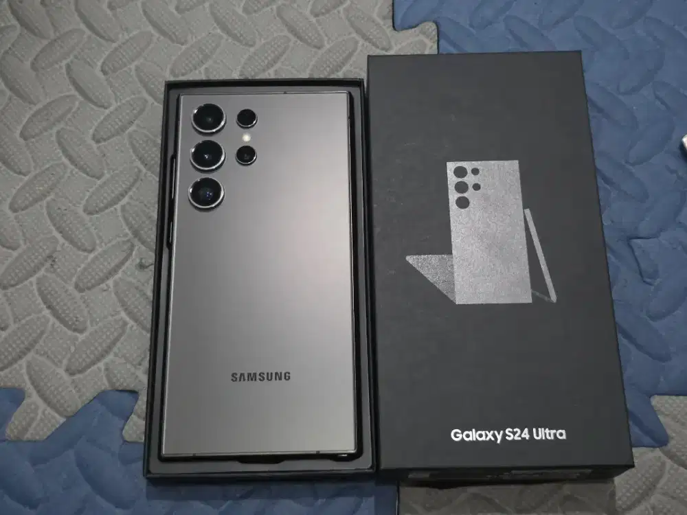 Samsung Galaxy S24 Ultra 12/256GB Ex Resmi SEIN Mulus Normal No Minus