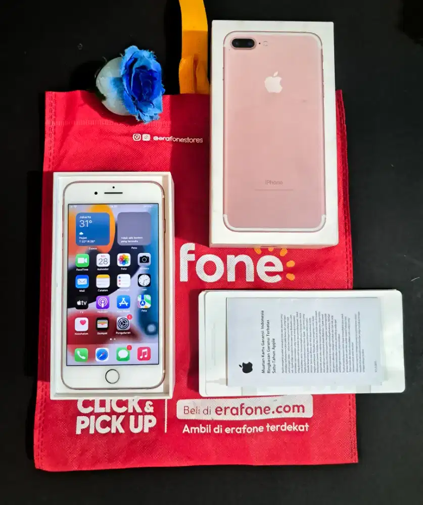 Iphone 7 plus ibox 128 Like new