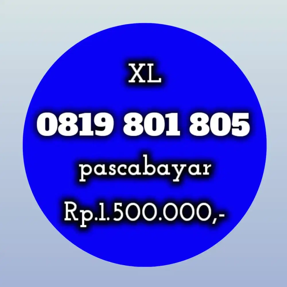 NOMOR CANTIK KOLEKSI XL 801 805