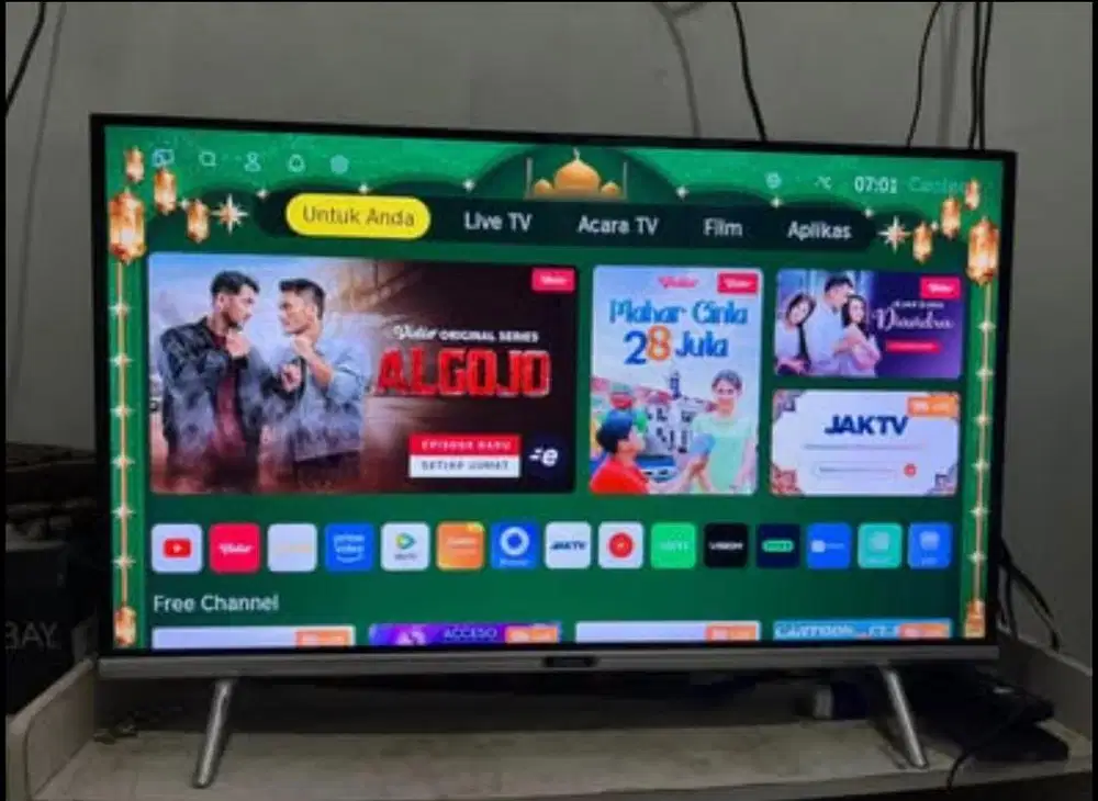 tv led smart cocca 32inc android digital