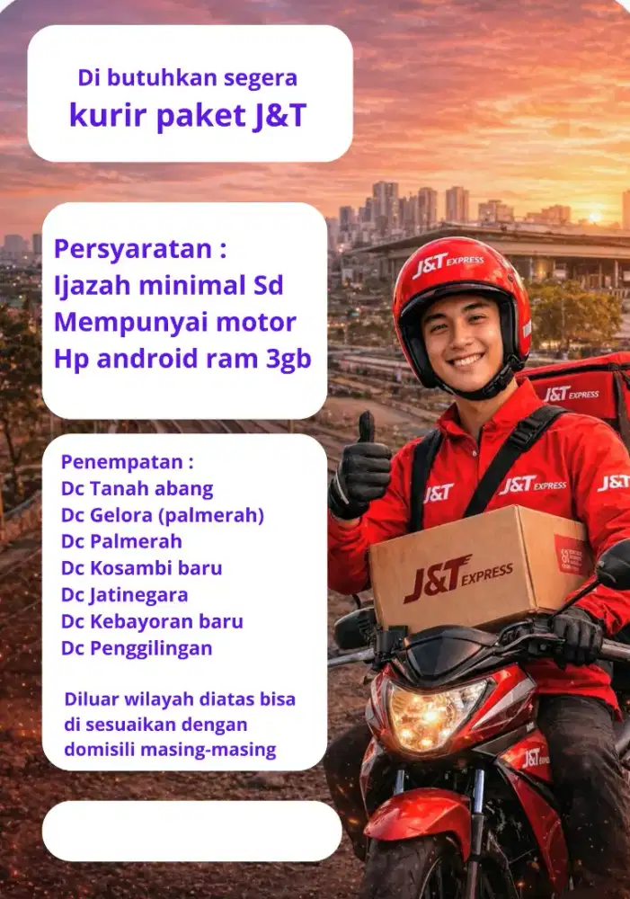 Lowongan kurir paket