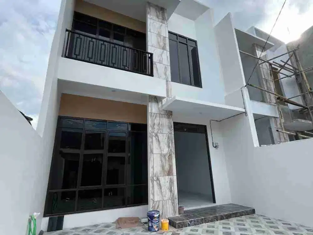 Rumah Baru Mewah Murah Row Jalan Bisa 2Mobil
