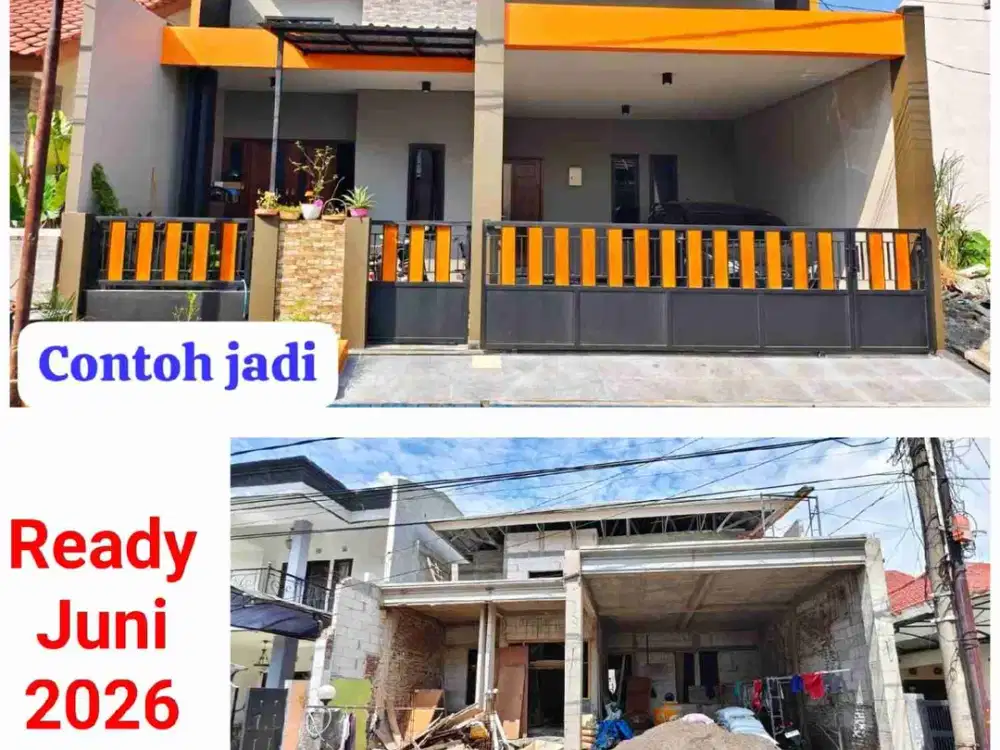 Rumah Baru Murah on Progress di Perum Rewwin, Waru, Sda