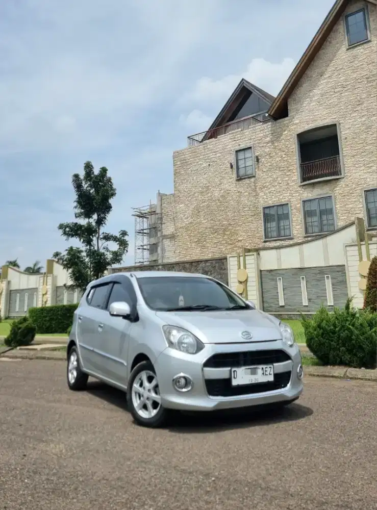 TDP 10 JT!! LOW KM 84RIBU. AYLA X MATIC 2017 MULUS TERAWAT & FULLSET