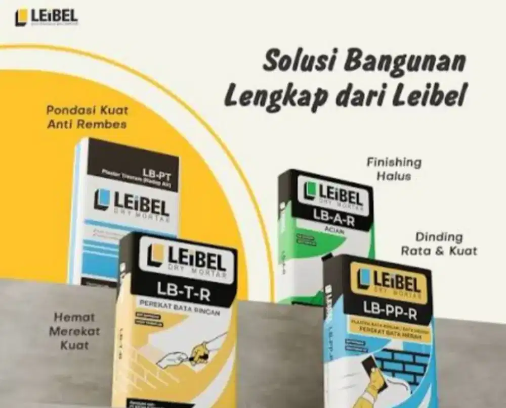 Mortar instant hebel