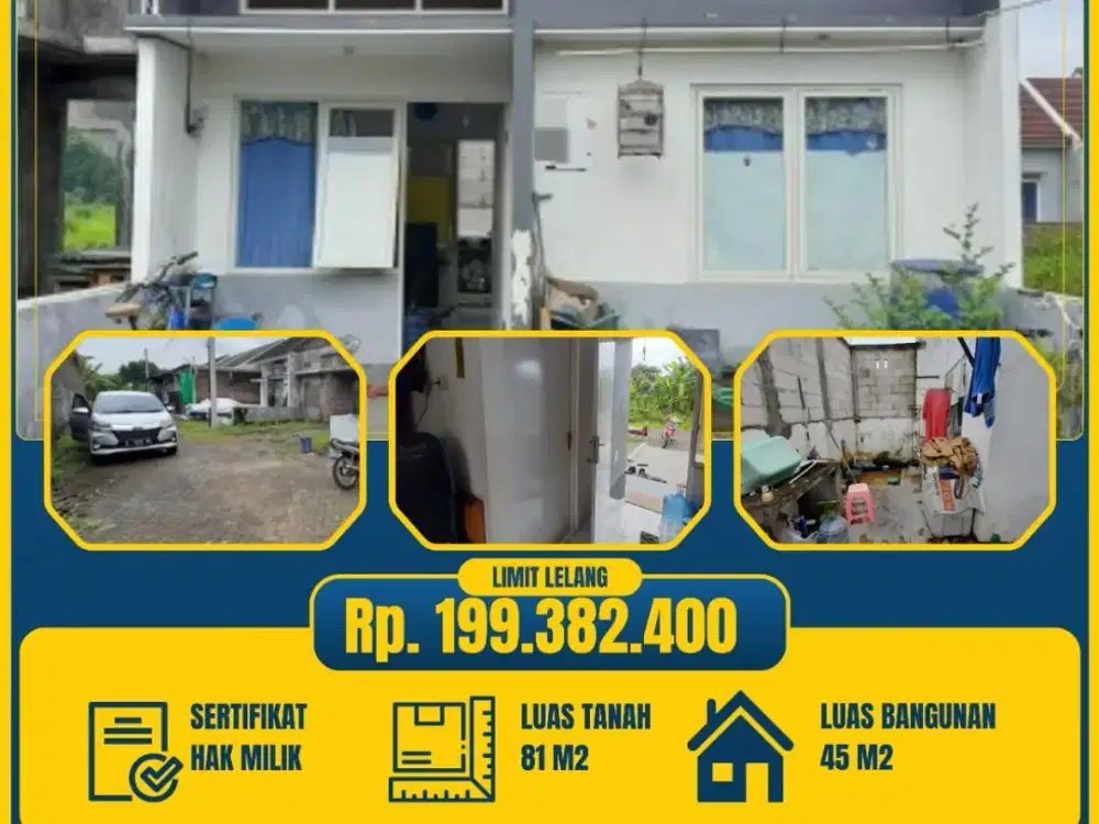 RUMAH SECOND DI FLOWER KRIAN DESA KATERUNGAN SIDOARJO