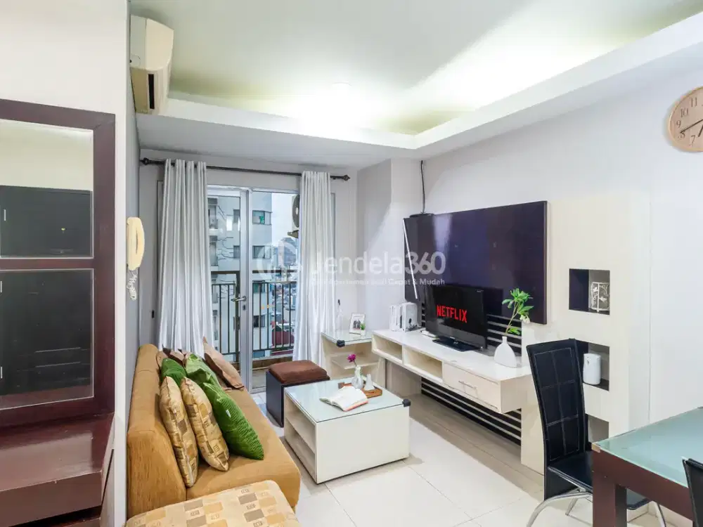 Disewakan Apartemen Cosmo Mansion - Jakarta Residence Thamrin City tipe 2BR Full Furnished | JKRC018