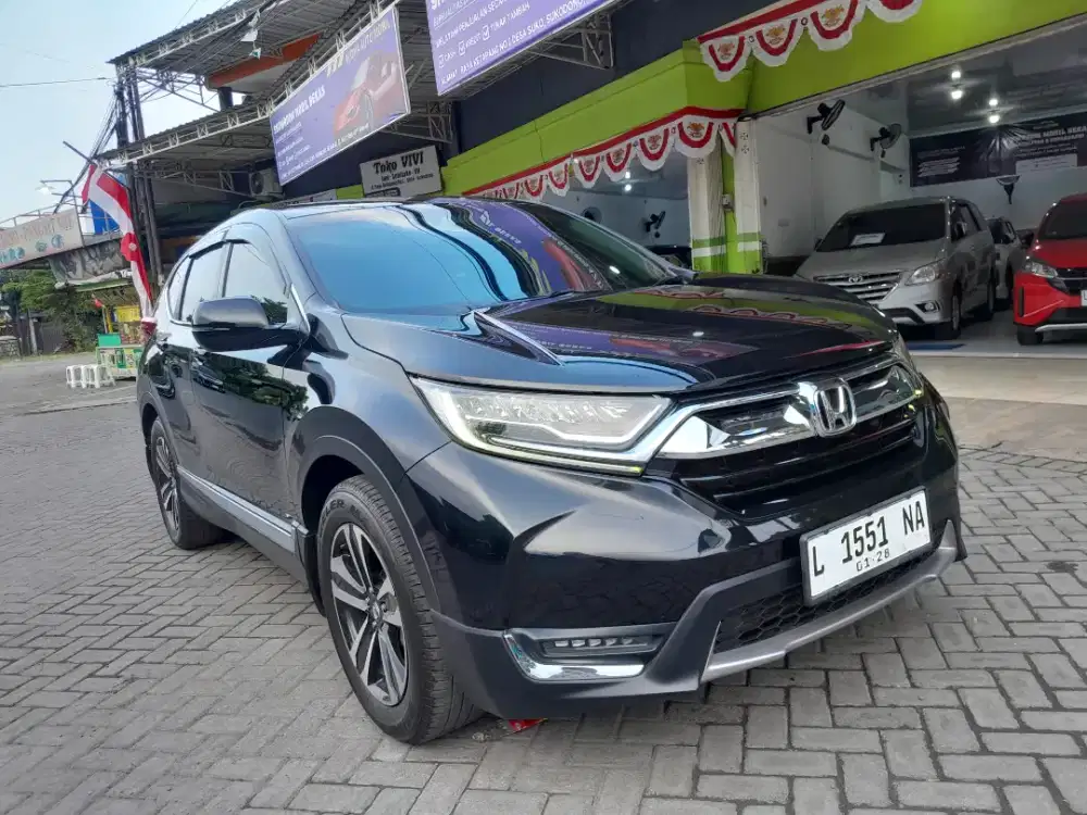 CRV 1.5 TURBO PRESTIGE 2017 HITAM AT