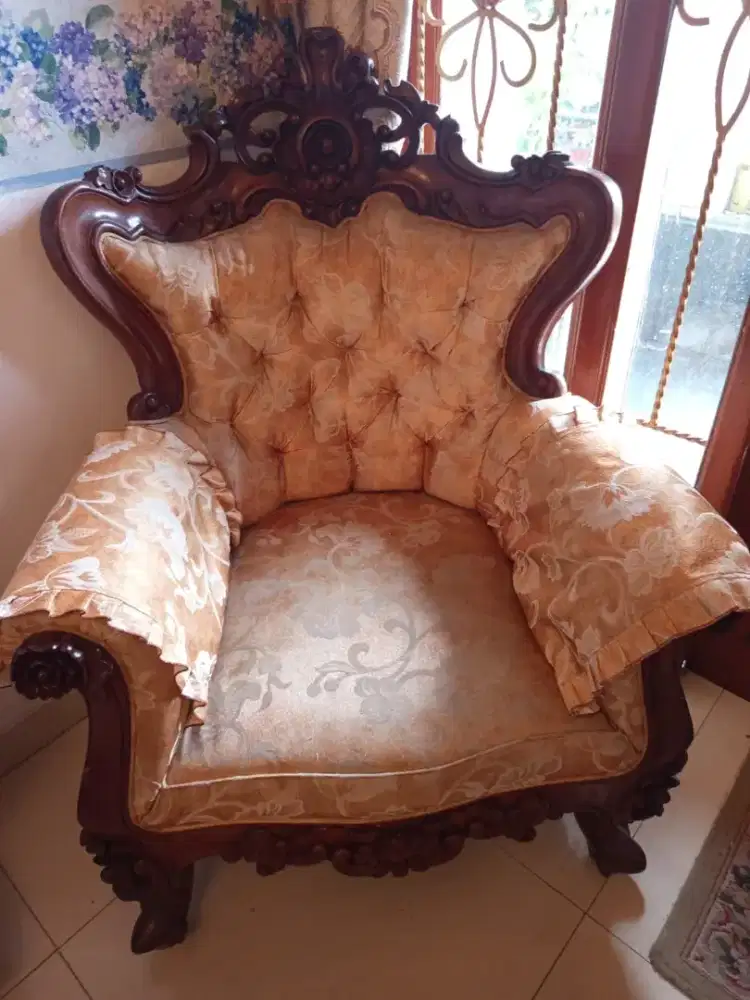 Sofa antik, jati,terawat
