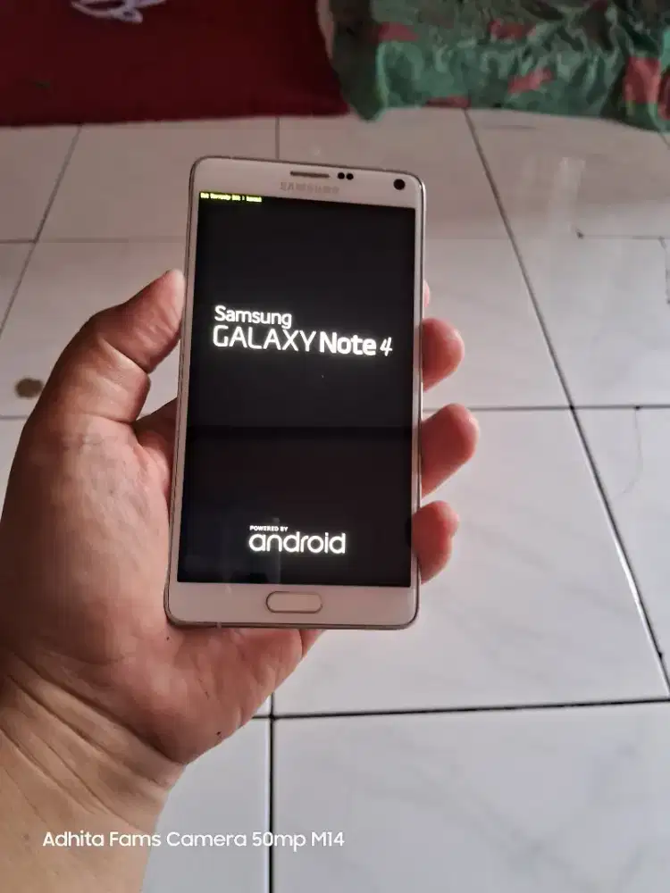 Samsung Note 4 LTE 3/32 udah costum os 9 google masih enak