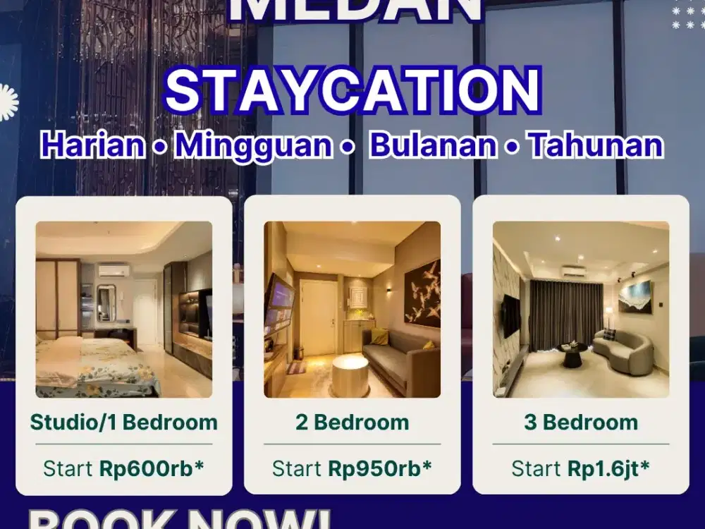 SEWA APARTEMEN PODOMORO CITY DELI MEDAN