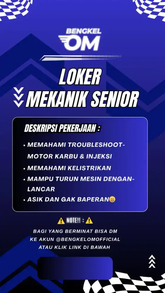 Loker Mekanik Senior