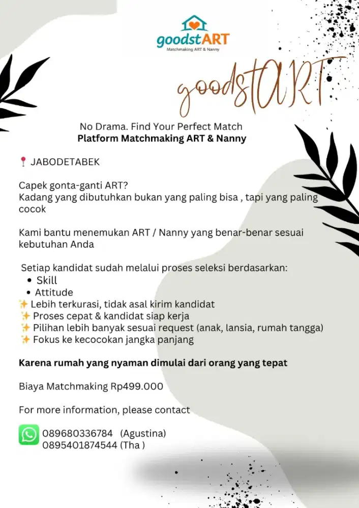 GoodstART – Platform Matching ART & Nanny