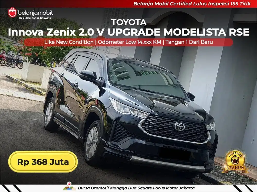 [UPGRADE MODELISTA] Toyota Innova Zenix 2.0 V Non Hybrid RSE 2023 2024