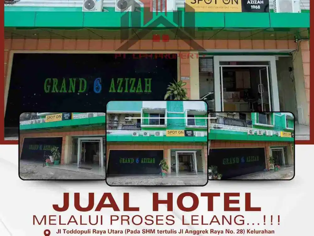 HOTEL MURAH! Lokasi Strategis, Siap Beroperasi.