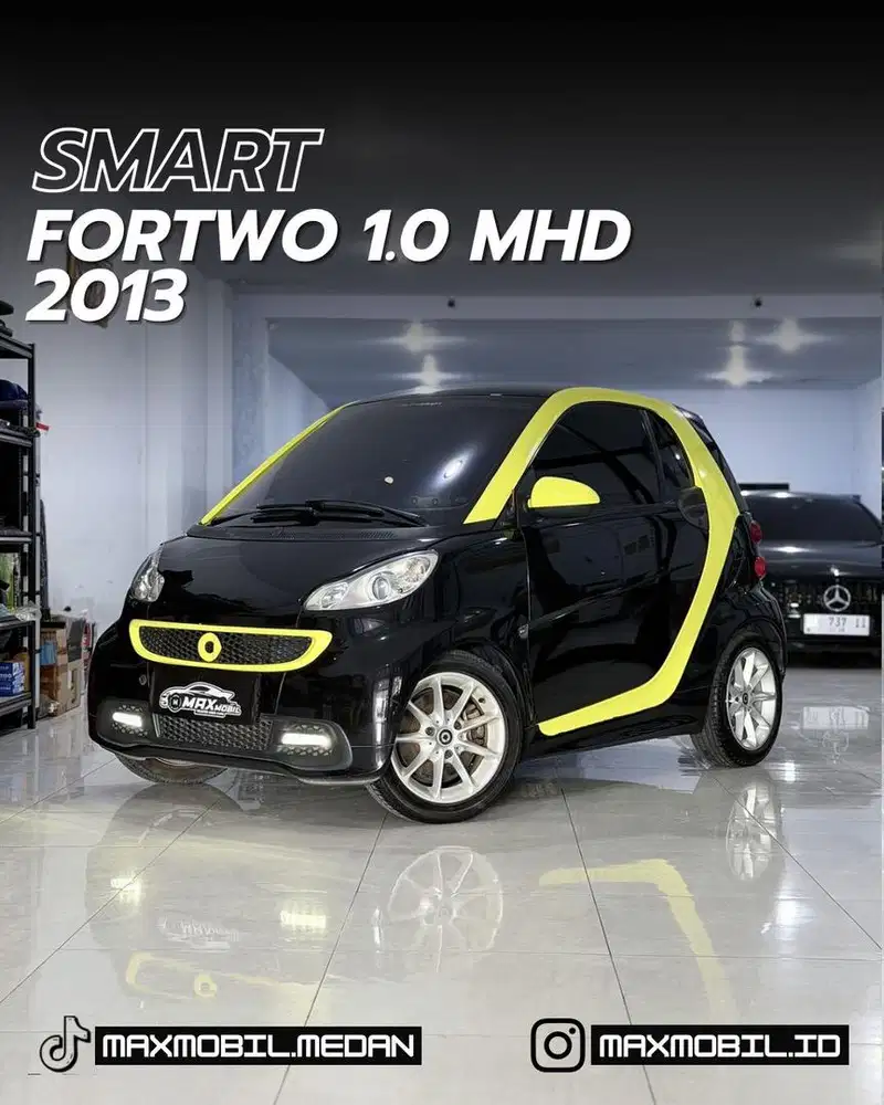 [ODO 37RB‼️] SMART FORTWO 1.0 MHD 2013 pemakaian 2014