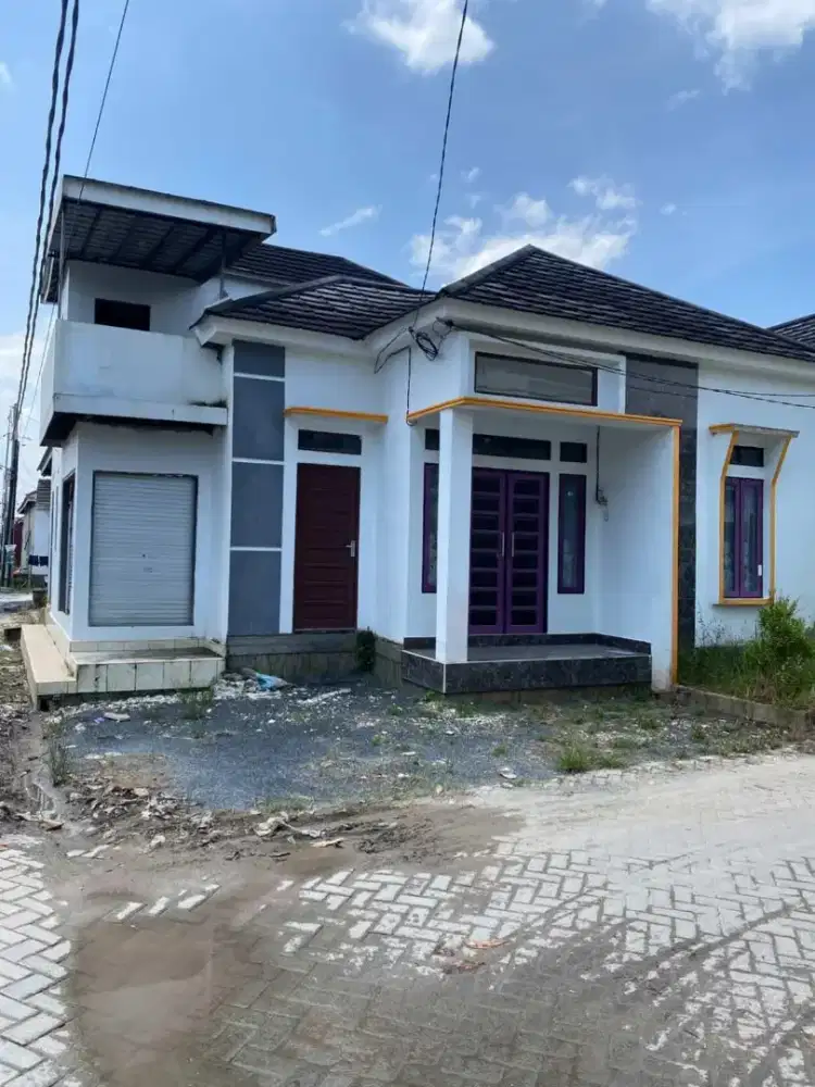 Dijual rumah komersil baru diperumahan dikota banjarmasin.hrga nego.