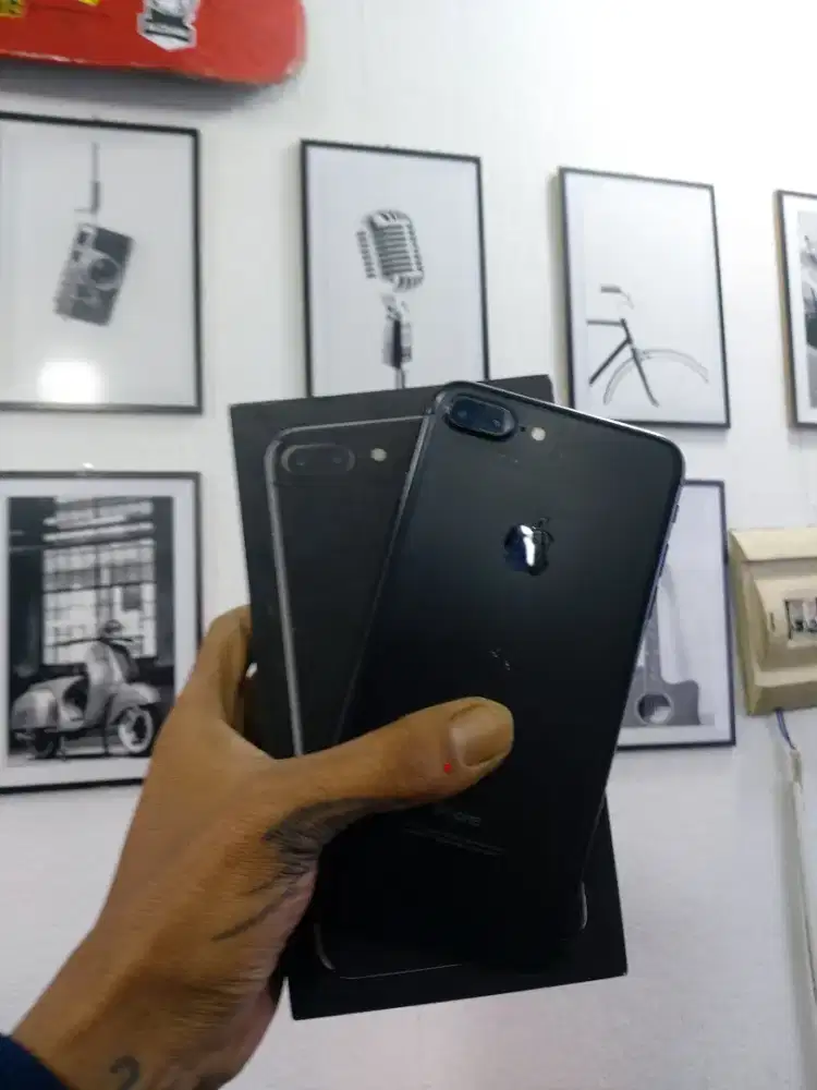 Iphone 7 plus 128gb second pemakaian lama