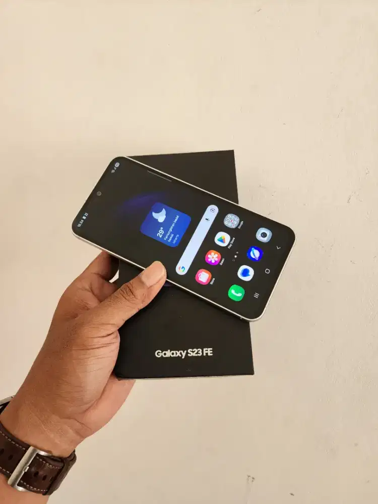 Samsung s23 fe 5g 8/256gb sein fullset original mulus no minus